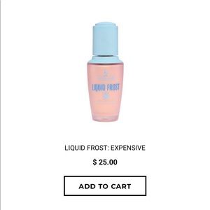 BNIB Jeffree Star Cosmetics Liquid Frost-Expensive